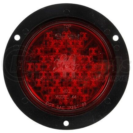 44226R by TRUCK-LITE - Super 44 Brake / Tail / Turn Signal Light - LED, Fit 'N Forget S.S. Connection, 12v