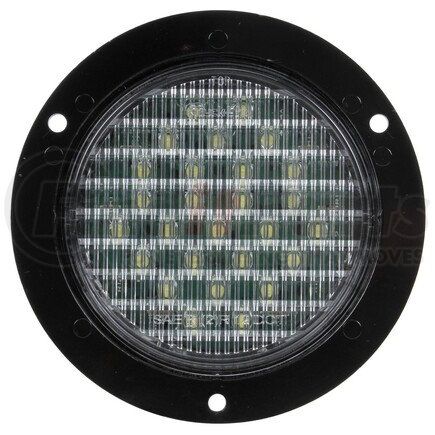 44240C by TRUCK-LITE - Super 44 Back Up Light - LED, Clear Lens, 27 Diode, Round Lens Shape, Flange Mount, 12v
