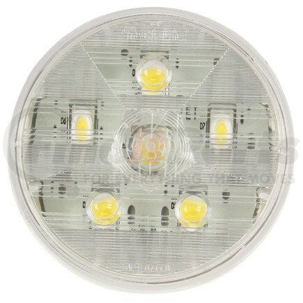 44347C by TRUCK-LITE - Super 44 Back Up Light - LED, Clear Lens, 6 Diode, Round Lens Shape, Grommet Mount, 12v