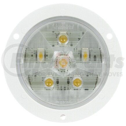44349C by TRUCK-LITE - Super 44 Back Up Light - LED, Clear Lens, 6 Diode, Round Lens Shape, Flange Mount, 12v