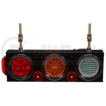 44809 by TRUCK-LITE - Super 44 Brake / Tail / Turn Signal Light - LED, Fit 'N Forget S.S., 19 Series Male Pin Connection, 12v