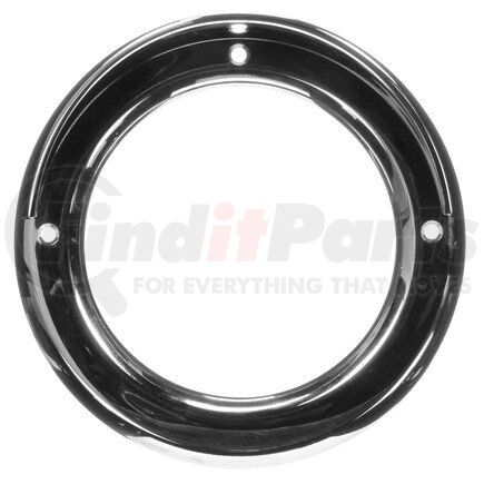 44700 by TRUCK-LITE - Lighting Grommet Cover - Open Back, Chrome Plastic, For 40, 44 Series and 4 in. Lights