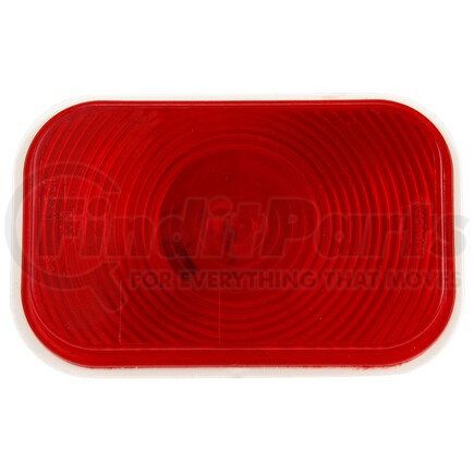 45201R by TRUCK-LITE - Super 45 Turn Signal Light - Incandescent, Red Rectangular Lens, 1 Bulb, Grommet Mount, 12V