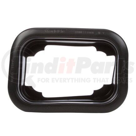 45700 by TRUCK-LITE - Lighting Grommet - Open Back, Black PVC, For 45 Series and 3.5 x 5 in. Lights