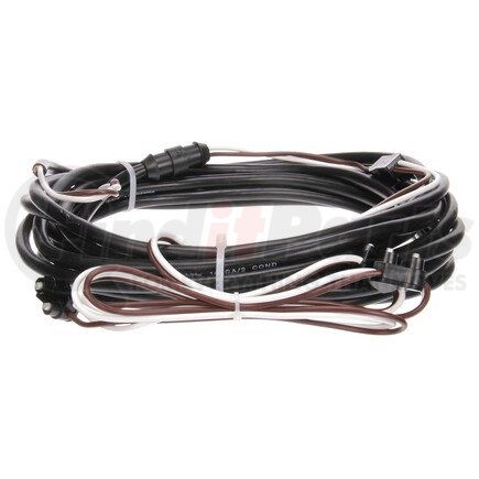 50335 by TRUCK-LITE - 50 Series License Plate Light Wiring Harness - 4 Plug, 240 in. Identification, 14 Gauge, Upper