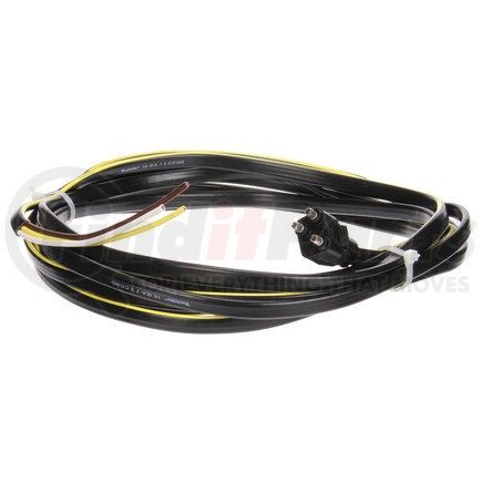 50343 by TRUCK-LITE - 50 Series Turn Signal Wiring Harness - 1 Plug, LH Side, 14 Gauge, 180 in. Turn Signal Harness