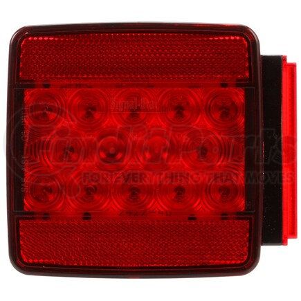 5055D by TRUCK-LITE - Signal-Stat Combination Light Assembly - LED, Red/Clear Acrylic Lens, 2 Stud , 12V, Right Hand
