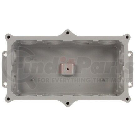 50601 by TRUCK-LITE - Super 50 Junction Box - 12-Port, Grey Plastic, Surface Mount