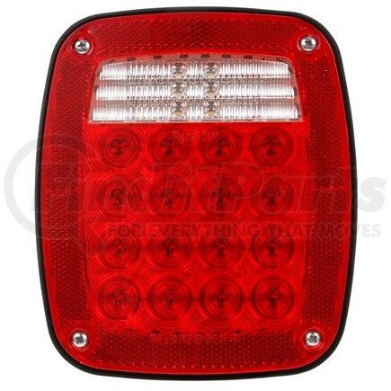 5071 by TRUCK-LITE - Signal-Stat Combination Light Assembly - LED, Red/Clear Acrylic Lens, 3 Stud , 12V, Right Hand