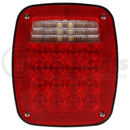 5073 by TRUCK-LITE - Signal-Stat Combination Light Assembly - LED, Red/Clear Acrylic Lens, 3 Stud , 12V, Right Hand