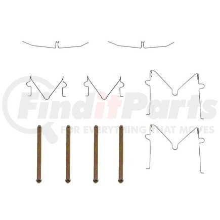 HW13244 by DORMAN - Disc Brake Hardware Kit