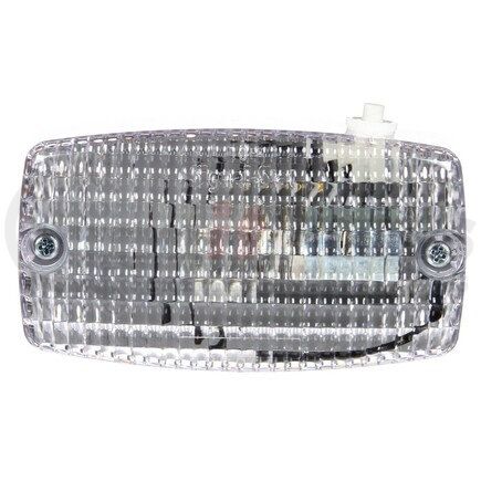 549SWD by TRUCK-LITE - Signal-Stat Utility Light - Incandescent, 1 Bulb, Rectangular Clear Lens, 12V, 4 Screw Bracket Mount