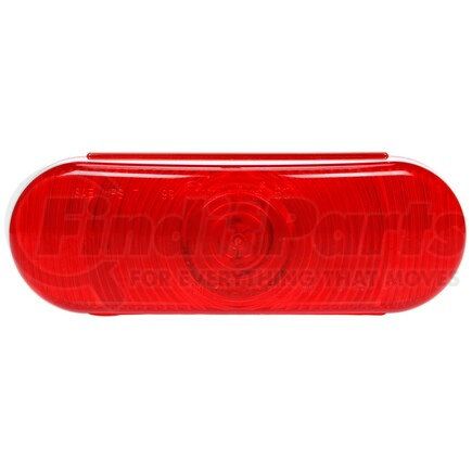 60021R by TRUCK-LITE - 60 Series Brake Light - Incandescent, 1 Bulb, LLV High Mounted Stop Lights, Grommet Mount, 12V