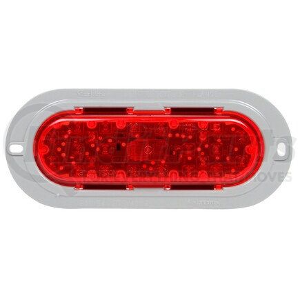 60062R by TRUCK-LITE - 60 Series Brake Light - LED, 26 Diode, High Mounted Stop Light, Flange Mount, 12V