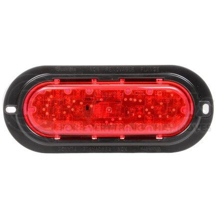 60266R by TRUCK-LITE - 60 Series Brake Light - LED, 26 Diode, High Mounted Stop Light, Flange Mount, 12V