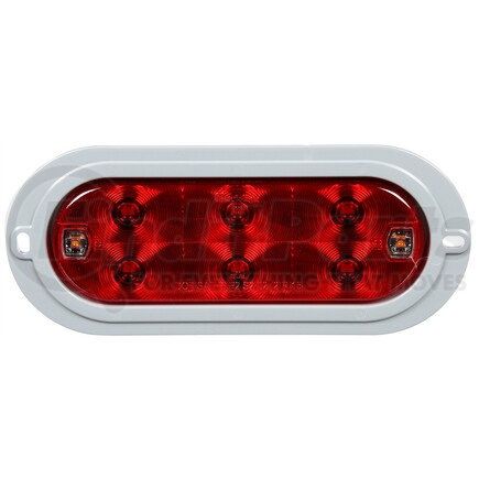 60553R by TRUCK-LITE - 60 Series Brake / Tail / Turn Signal Light - LED, Fit 'N Forget 4 Pin S.S. Connection, 12v