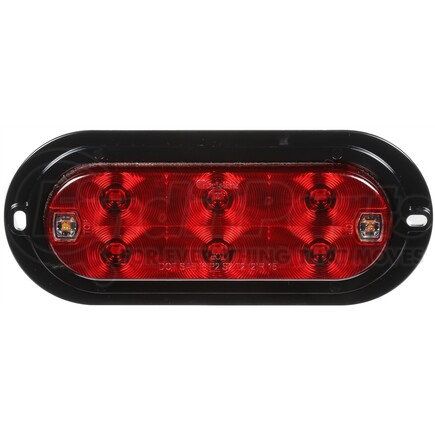 60555R by TRUCK-LITE - 60 Series Brake / Tail / Turn Signal Light - LED, Fit 'N Forget 4 Pin S.S. Connection, 12v