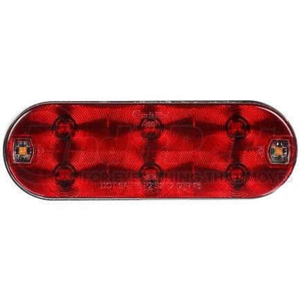 60557R by TRUCK-LITE - 60 Series Brake / Tail / Turn Signal Light - LED, Fit 'N Forget 4 Pin S.S. Connection, 12v