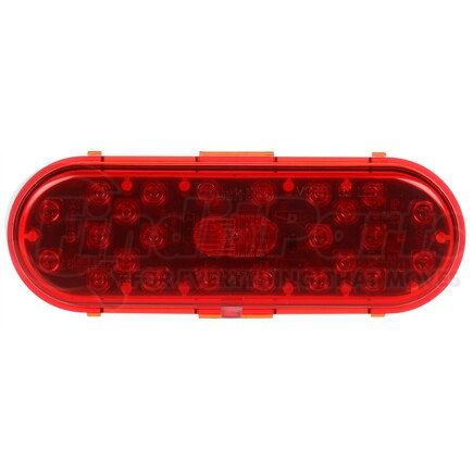 60885R by TRUCK-LITE - 60 Series Brake / Tail / Turn Signal Light - LED, Fit 'N Forget S.S. Connection, 12v