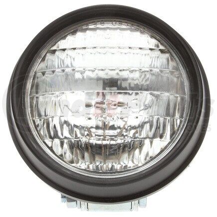 620W4 by TRUCK-LITE - Signal-Stat Work Light - 5 in. Round Incandescent, Black Housing, 1 Bulb, 24V, Stud