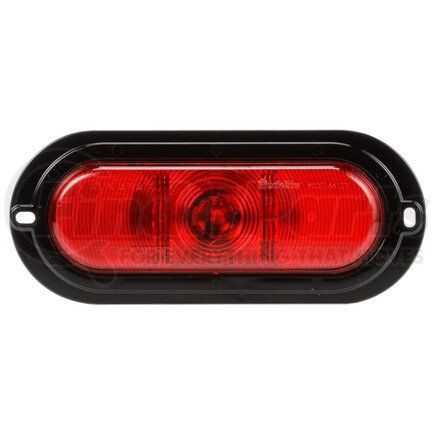 66056R by TRUCK-LITE - Super 66 Brake / Tail / Turn Signal Light - LED, Fit 'N Forget S.S. Connection, 12v