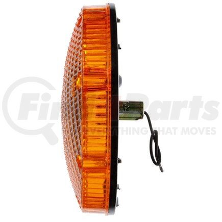 6503A by TRUCK-LITE - Signal-Stat Turn Signal Light - Incandescent, Yellow Round Lens, 1 Bulb, 4 Screw, 12V