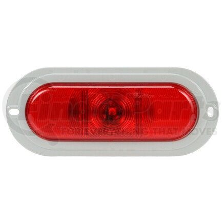 66252R by TRUCK-LITE - Super 66 Brake / Tail / Turn Signal Light - LED, Fit 'N Forget S.S. Connection, 12v