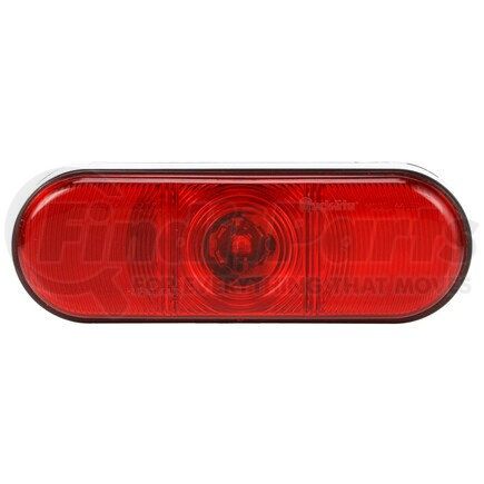 66885R by TRUCK-LITE - Super 66 Brake / Tail / Turn Signal Light - LED, Fit 'N Forget S.S. Connection, 12v