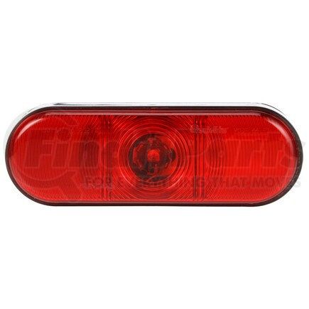 66085R by TRUCK-LITE - Super 66 Brake / Tail / Turn Signal Light - LED, Fit 'N Forget S.S. Connection, 12v