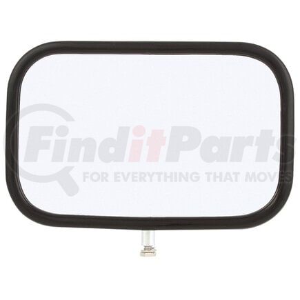 7269 by TRUCK-LITE - Signal-Stat Door Mirror - 5.5 x 8.5 in., Chrome ABS Plastic, Flat Mirror, Universal