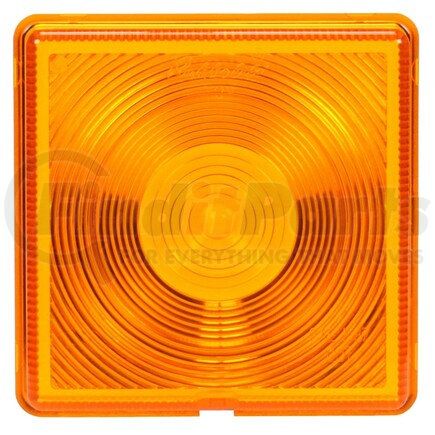 8008 by TRUCK-LITE - Signal-Stat Turn Signal Light Lens - Square, Yellow, Acrylic, For Direction Indicator Lights, STT/B/U Lights (8000, 8001, 8002), Snap-Fit