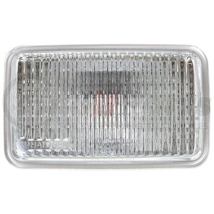 80205 by TRUCK-LITE - 80 Series Flood Light - Wide Flood 4x6 In. Rectangular Halogen Replacement Bulb, White, 1 Bulb, 1350 CP, 12V