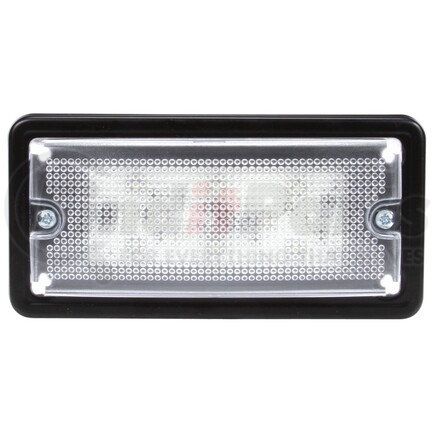 80164C by TRUCK-LITE - 80 Series Dome Light - LED, 6 Diode, Rectangular Clear Lens, 4 Screw Bracket Mount, 12V