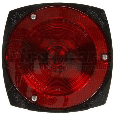 80322R by TRUCK-LITE - Combination Light Assembly - Incandescent, Red Acrylic Lens, 2 Stud , 12V