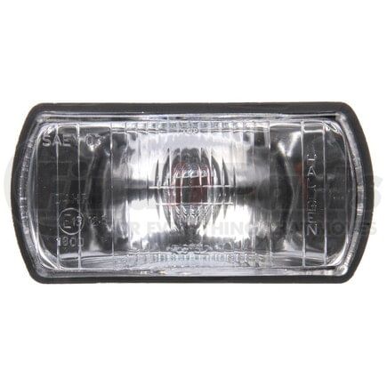 80572 by TRUCK-LITE - Headlight Lens - Oval, Clear, Lead Glass, For Headlights-Fog & Driving Lights (80520), Snap-Fit