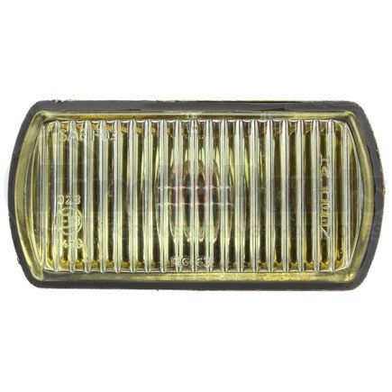 80574 by TRUCK-LITE - Headlight Lens - Oval, Yellow, Lead Glass, For Headlights-Fog & Driving Lights (80522), Snap-Fit