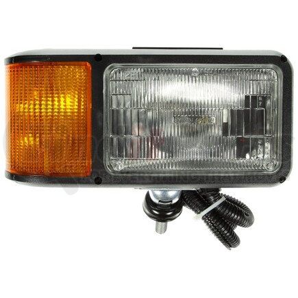 80870 by TRUCK-LITE - Snow Plow Light - Halogen, 2 Bulb, Polycarbonate, 4 x 6 in. Rectangular, Right Hand Side, 12V