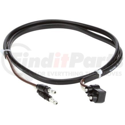 88367 by TRUCK-LITE - 88 Series Identification Harness - 3 Plug, Lower, 56 in., 14 Gauge, Fit 'N Forget M/C, .180 Bullet