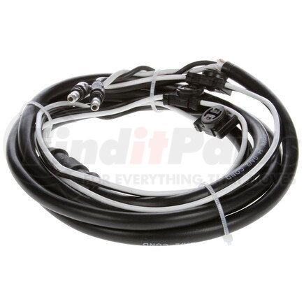 88372 by TRUCK-LITE - 88 Series Identification Harness - 3 Plug, Lower, 56 in., 14 Gauge, Fit 'N Forget M/C, .180 Bullet