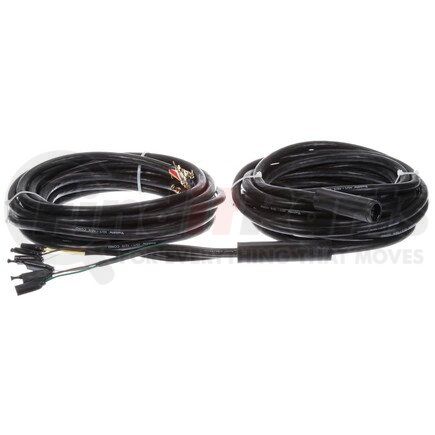 88750 by TRUCK-LITE - 88 Series Main Cable Harness - 7 Plug, 744 in., w/ Center Turn Breakout, 10, 12 Gauge, Female 7 Pole Plug, Female .180 Bullet, Ring Terminal