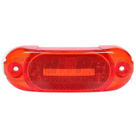 8900 by TRUCK-LITE - Signal-Stat Marker Light Lens - Rectangular, Red, Polycarbonate, 2 Screw Mount