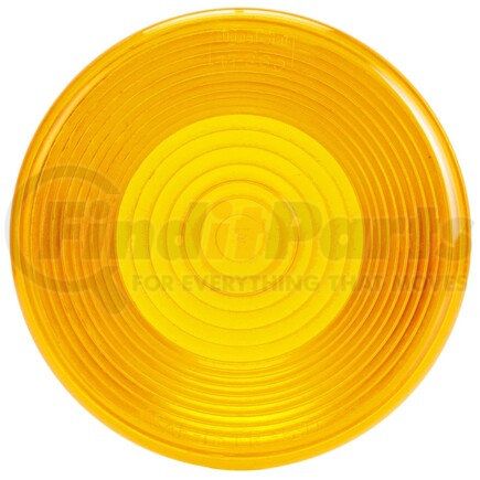 8919A by TRUCK-LITE - Signal-Stat Turn Signal Light Lens - Round, Yellow, Acrylic, For Signal Lights, Snap-Fit