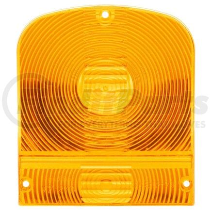 8923A by TRUCK-LITE - Signal-Stat Turn Signal Light Lens - Rectangular, Yellow, Acrylic, For Signal Lights, 3 Screw