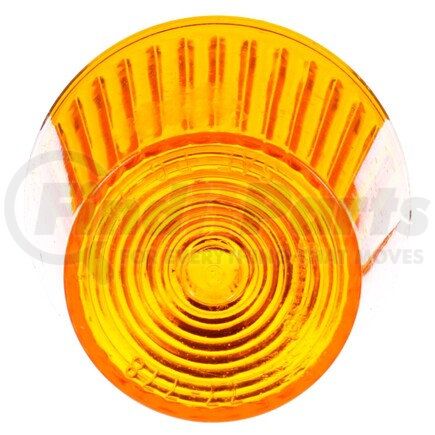 8943A by TRUCK-LITE - Signal-Stat Marker Light Lens - Circular, Yellow, Polycarbonate, Snap-Fit Mount