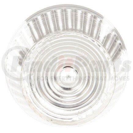 8943W by TRUCK-LITE - Signal-Stat Marker Light Lens - Circular, Clear, Polycarbonate, Snap-Fit Mount