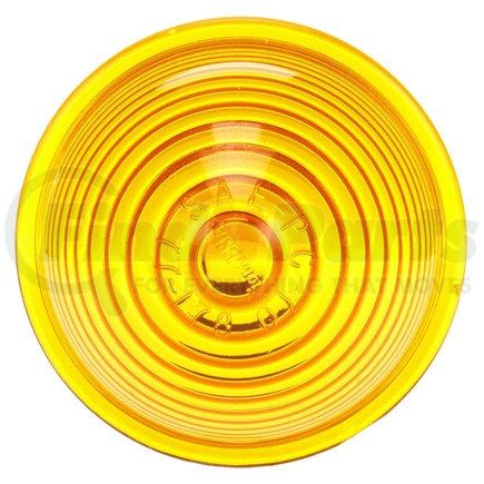 9004A by TRUCK-LITE - Signal-Stat Marker Light Lens - Beehive, Yellow, Acrylic, Snap-Fit Mount