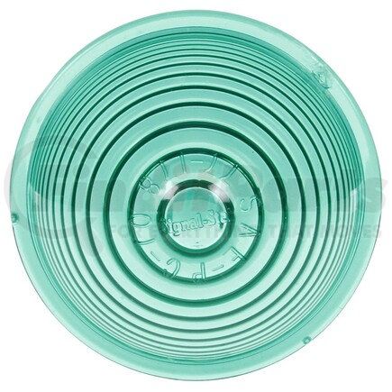9004G by TRUCK-LITE - Signal-Stat Marker Light Lens - Beehive, Green, Acrylic, Snap-Fit Mount