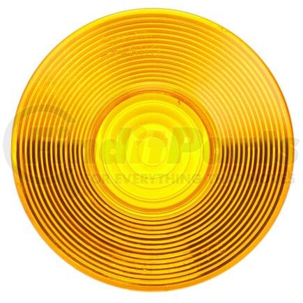 9041A by TRUCK-LITE - Signal-Stat Replacement Lens - Round, Yellow, Polycarbonate, For 3751, 3752, 3851, Front, Rear Lighting (540 Series), Snap-Fit
