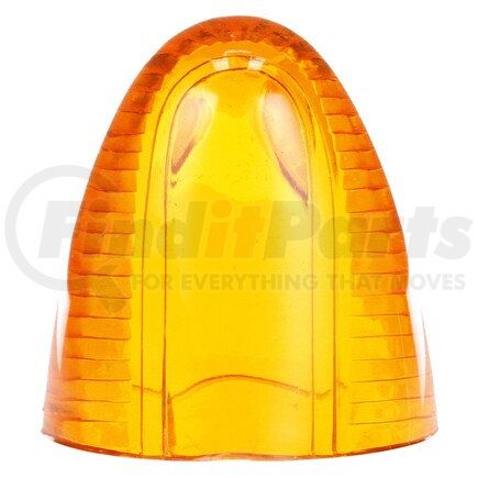 9087A by TRUCK-LITE - Signal-Stat Marker Light Lens - Oval, Yellow, Acrylic, 1 Screw Mount