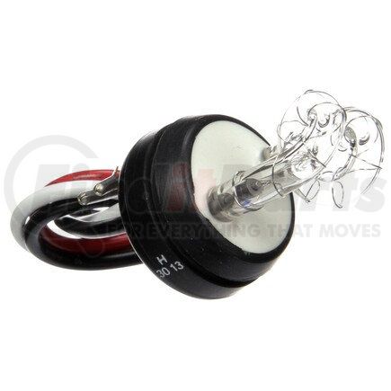 92846 by TRUCK-LITE - Strobe Light - 1 Bulb, Round Clear, Flange Mount, 12-24V